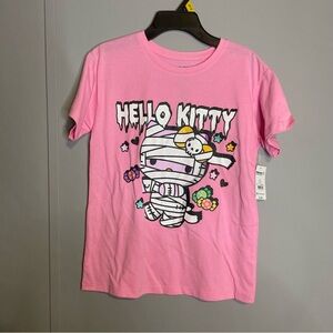 Hello Kitty Pink Kids T-Shirt kids 10-12 L and brand new Walmart brand